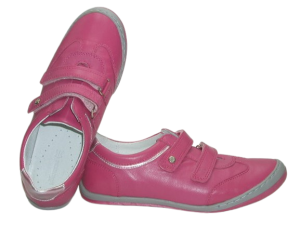 SKÓRZANE Półbuty dziewczęce Kornecki 3636 pink