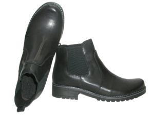 SKORZANE Botki damskie ocieplane Kornecki 5274 czarny