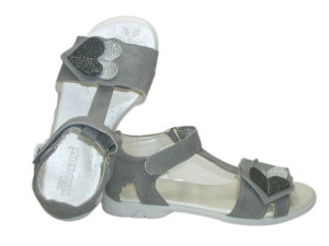 Sandały dziewczęce Kornecki 6331 j. szary