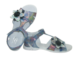 Sandał dziewczęcy Kornecki 4323 niebieski H