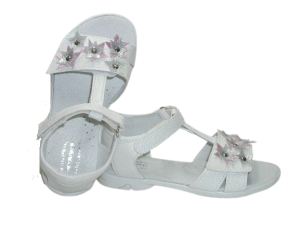 Sandały dziewczęce Kornecki 6886 biały