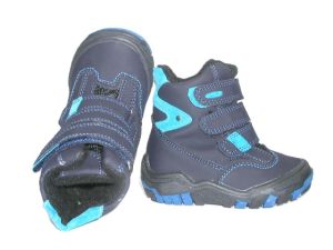 Trzewiki ocieplane zimowe Kornecki        4997 granat/nubuk