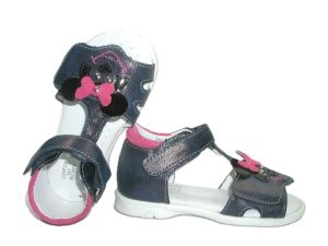 Sandał dziewczęcy Kornecki 6684 granat